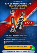 Kit de Herramientas Multifuncional en Casa